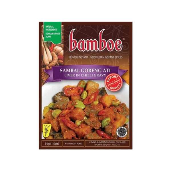 Bamboe Sambal Goreng Ati Seasoning - Indonesian instant seasoning - Sedap Food Group