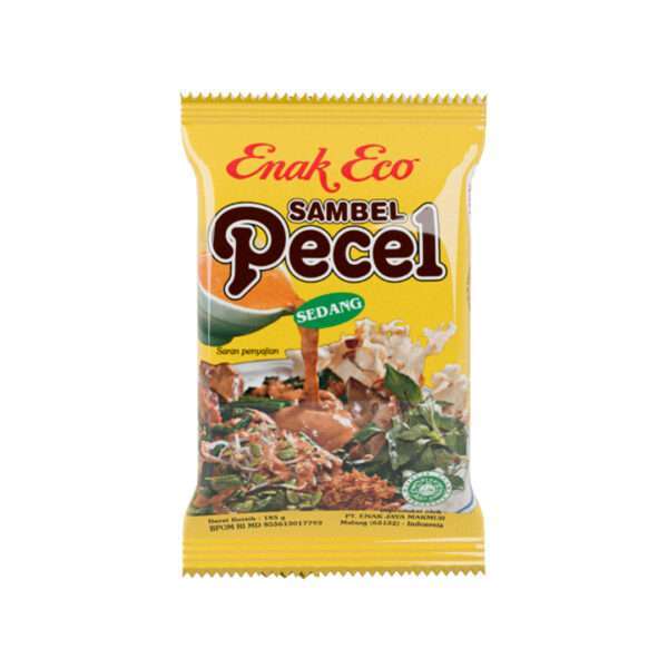 Enak Eco Sambel Pecel Sedang - Indonesian instant seasoning - Sedao Food Group