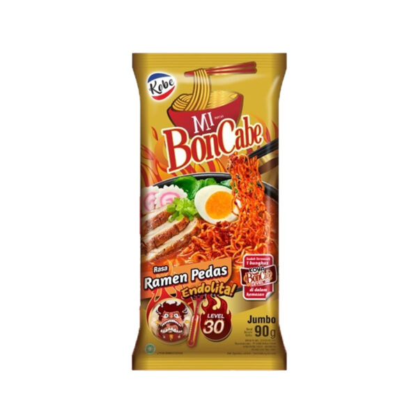 Mi BonCabe Spicy Ramen Level 30 90gr - Sedap Food Group