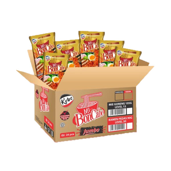 Mi BonCabe Spicy Ramen Level 30 90gr - Image 2