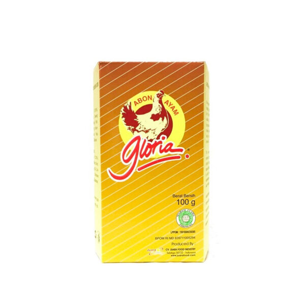 Gloria Abon Ayam Original 100gr - Sedap Food Group