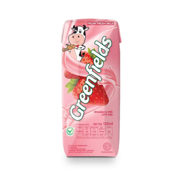Greenfields UHT Strawberry125ml - Sedap Food Group