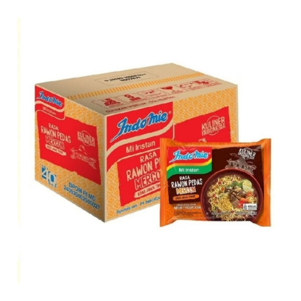 Indomie Rawon Pedas Mercon Box - Sedap Food Group