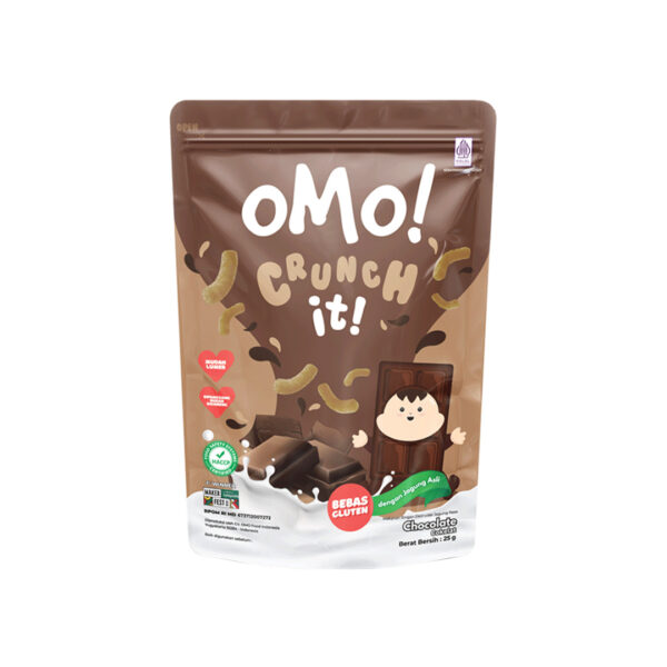 OMO! Crunch It Chocolate 25gr - Sedap Food Group