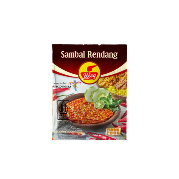 Uleg Sambal Rendang Sachet 18gr - Sedap Food Group