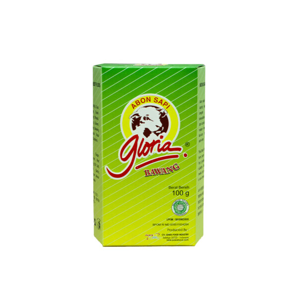 Gloria Abon Sapi Bawang 100gr - Sedap Food Group