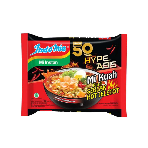 Indomie Hype Abis Seblak Hot Jeletot 75gr - Sedap Food Group