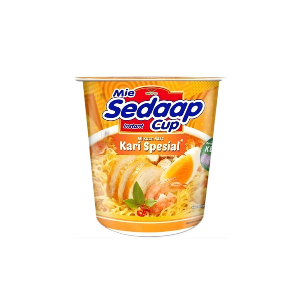 Mie Sedaap Cup Kari Spesial 81gr - Sedap Food Group