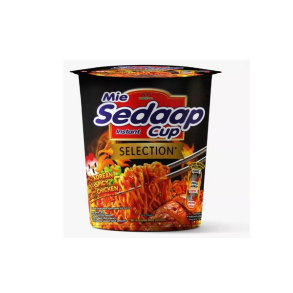 Mie Sedaap Cup Selection Korean Spicy Chicken 81gr