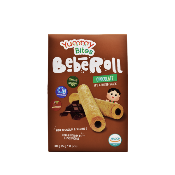 Yummy Bites Beberoll Chocolate 40gr - Sedap Food Group