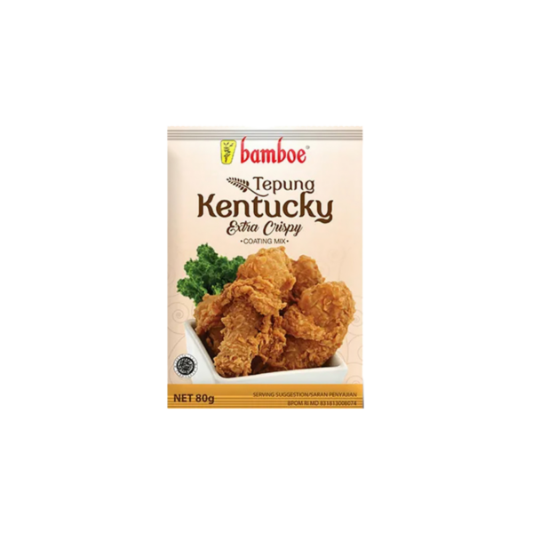 Bamboe Kentucky Extra Crispy Coating Mix 80gr - Sedap Food Group