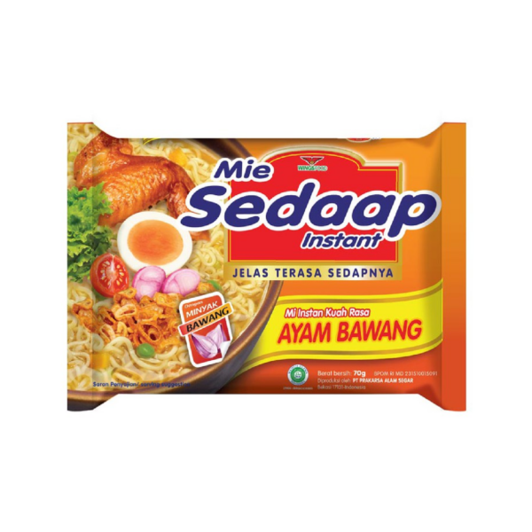 Mie Sedaap Ayam Bawang 70gr - Sedap Food Group