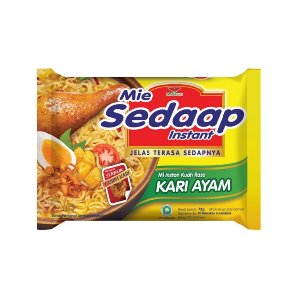 Mie Sedaap Kari Ayam 72gr - Sedap Food Group