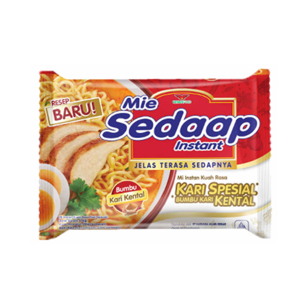 Mie Sedaap Kari Spesial 76gr - Sedap Food Group
