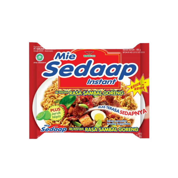 Mie Sedaap Sambal Goreng 88gr - Sedap Food Group