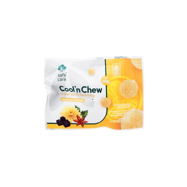 Safe Care Anise Mint Gummy Chew n Cool 20gr
